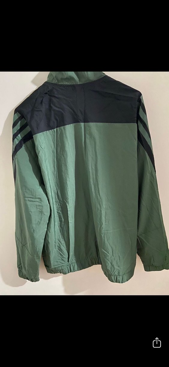 Yeşil Bel Detaylı Erkek Yağmurluk - Görsel 3