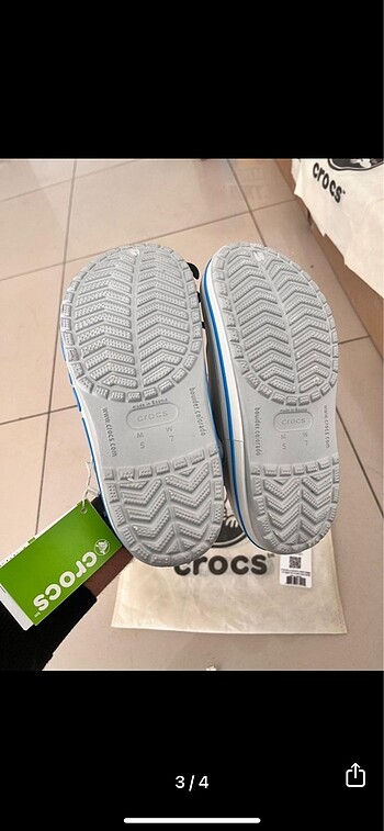 38 Beden gri Renk Crocs