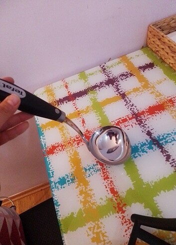 Beden Renk Tefal Çelik Kepçe ve Ikea peçetelik