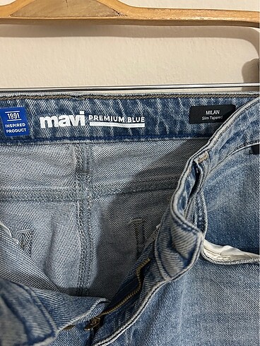 32 Beden Mavi jeans kot pantolon