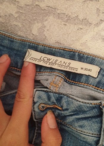 Yırtık Detaylı Midi Boy Kadın Jean - Görsel 3