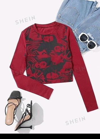 Shein Crop y2k