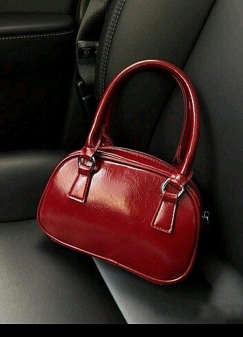 Shein Cherry Red Çanta