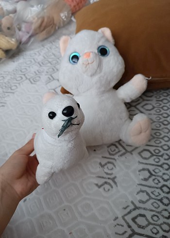 Beden Beyaz Peluş Oyuncak Seti