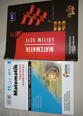 AYT Matematik egitim seti ve konu anlatım fasikulu