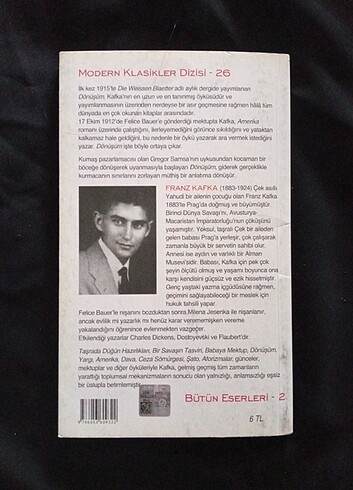  Franz Kafka- Dönüşüm 