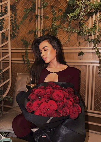 Bordo V Yakalı Uzun Kollu Kadın tulum - Görsel 2