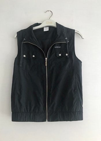 Lescon Siyah Fermuarlı Kadın Yelek - Görsel 3