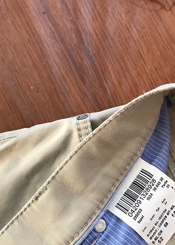 Bej erkek coton cooper fit regular pantolon - Görsel 6