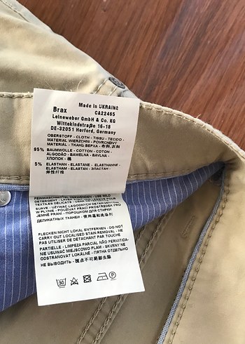 Bej erkek coton cooper fit regular pantolon - Görsel 5