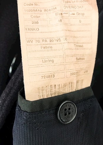 Pierre cardin erkek kaban - Görsel 7