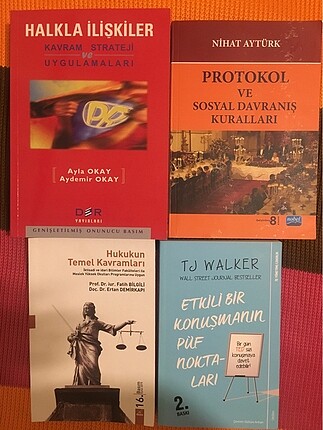 Halkla ilişkiler kitapları