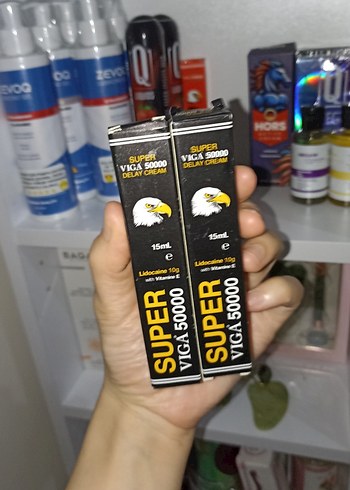 Süper Viga 50000 Geciktirici Krem 15ml - Görsel 2