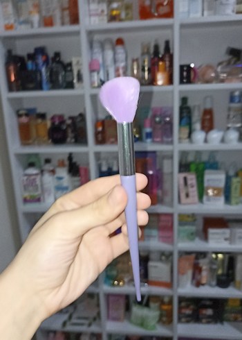 Pastel Mor Makyaj Fırçası - Görsel 2