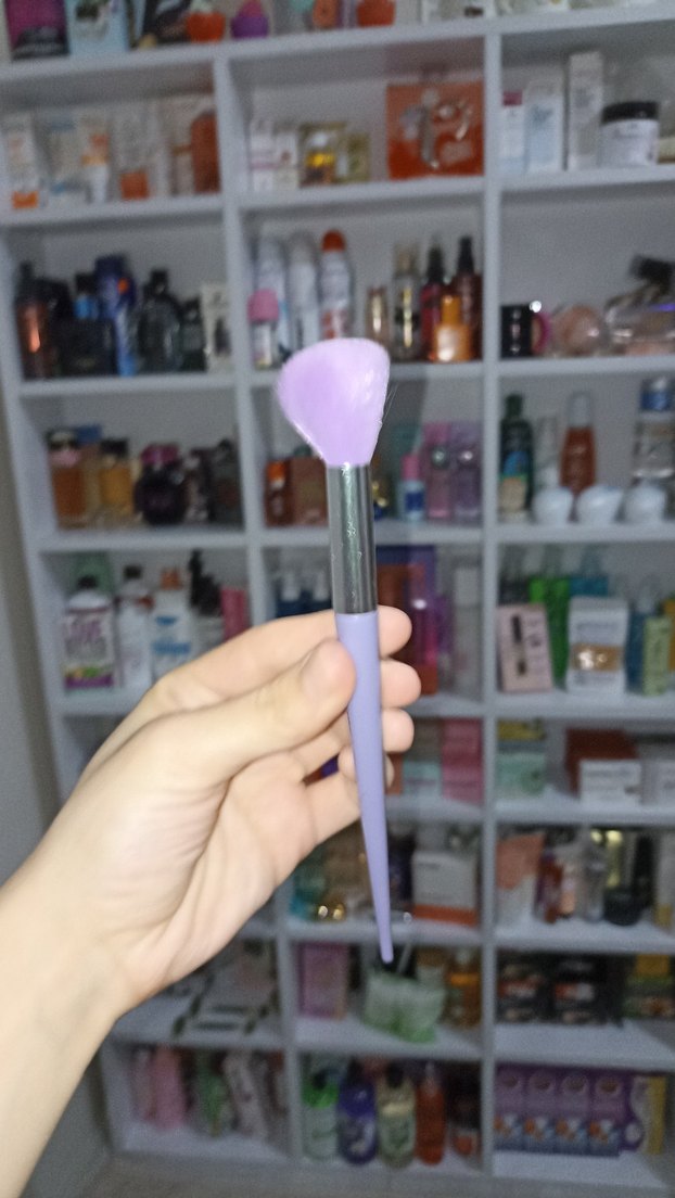 Pastel Mor Makyaj Fırçası - Görsel 2