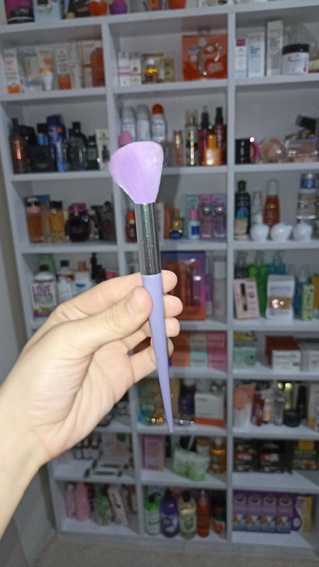 Pastel Mor Makyaj Fırçası - Görsel 4