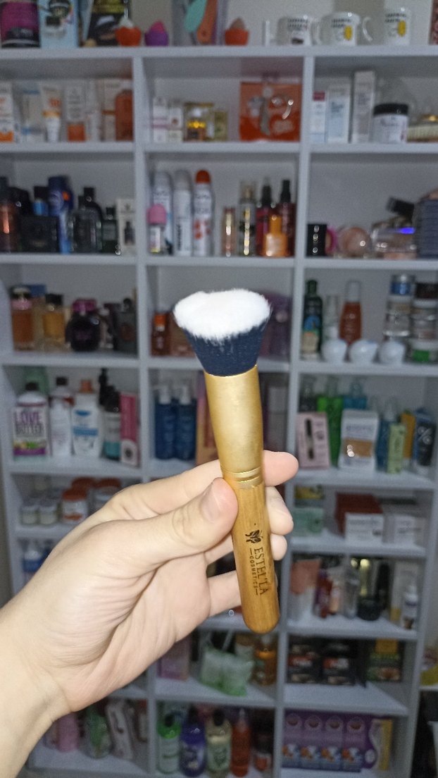 Bej Estella Makyaj Fırçası - Görsel 2