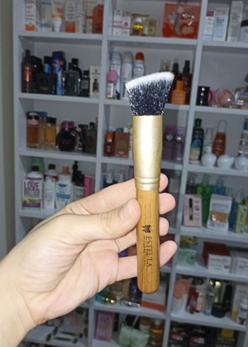 Bej Estella Makyaj Fırçası - Görsel 3