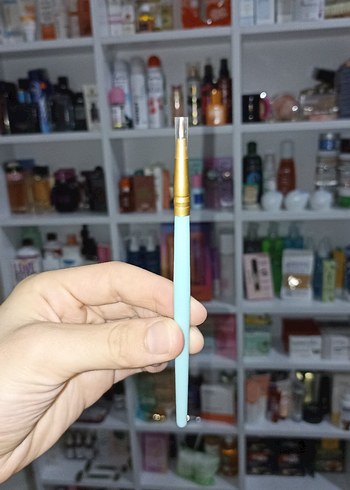 Turkuaz nail artı fırça - Görsel 3
