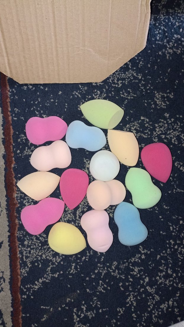 Pastel Renkli Makyaj Süngerleri Seti - Görsel 2