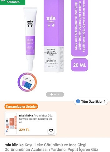 Göz çevresi bakımı kremi  - Görsel 4