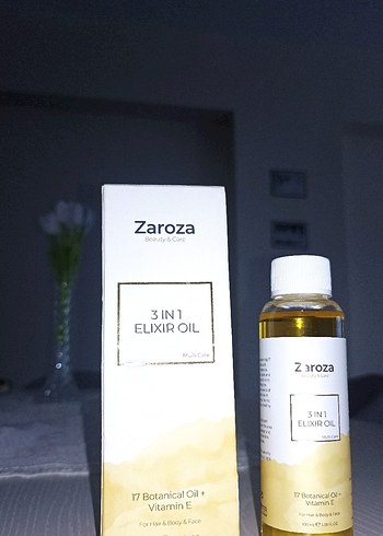 Beden Zaroza 3'ü 1 Arada Vitamin E Eliksir Yağı