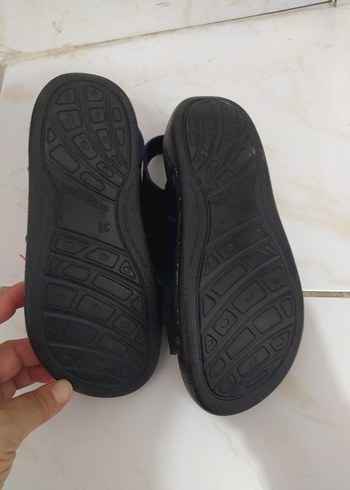 31 Beden Koyu Kırmızı Tokalı Erkek Çocuk Sandalet