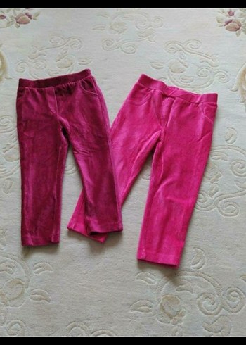 Kız Çocuk Pembe Sıcak Tayt