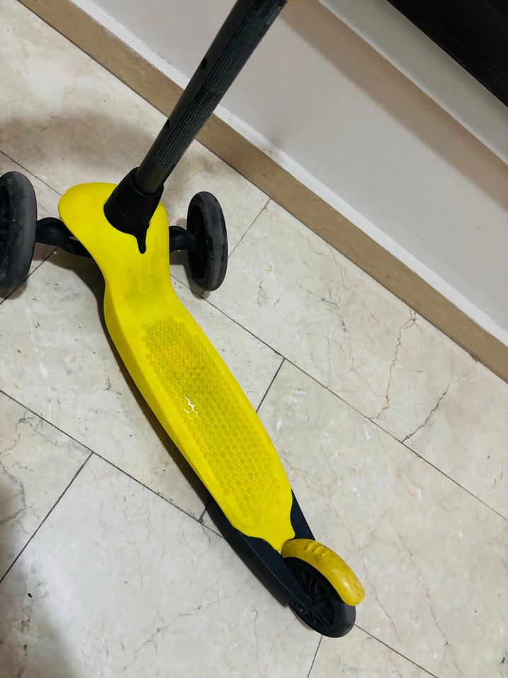 Katlanabilir Mavi Çocuk Scooter - Görsel 4