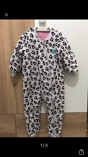 Kız bebek 2,5 tog uyku tulumu 4 5 yaş