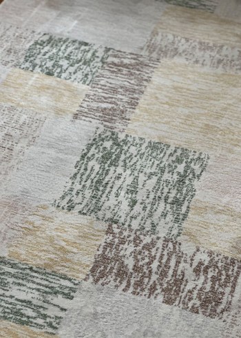 Bohem Çok Renkli Hafif Halı - Görsel 2