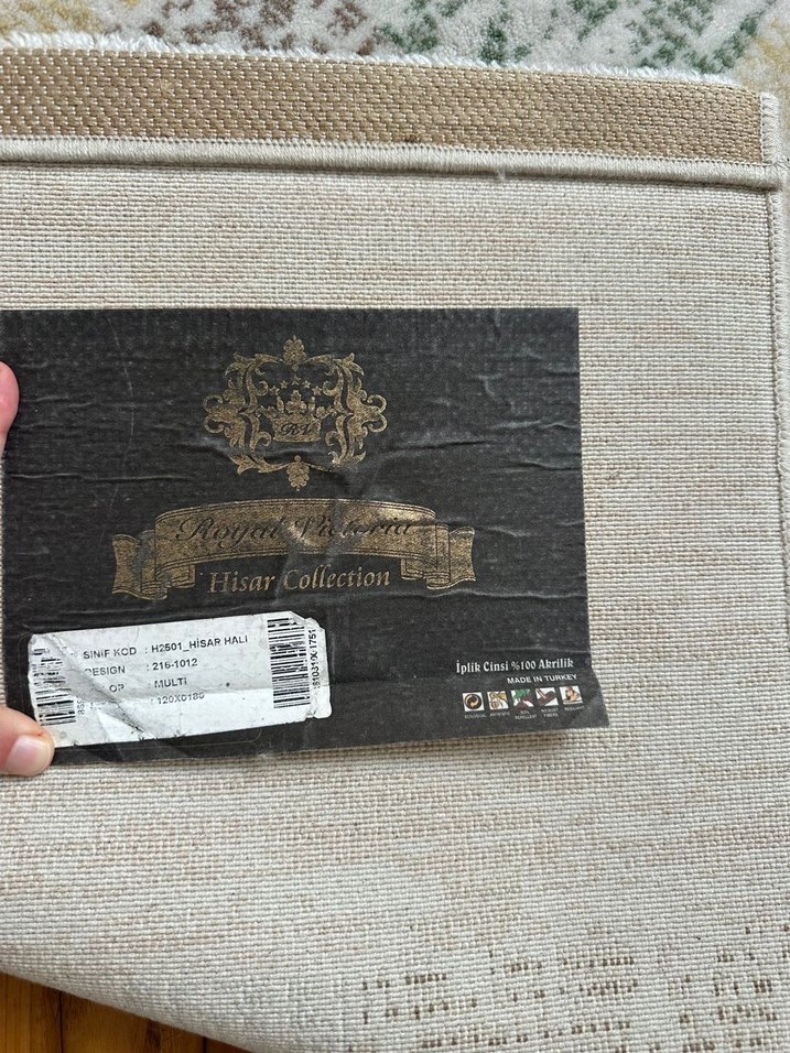 Bohem Çok Renkli Hafif Halı - Görsel 4