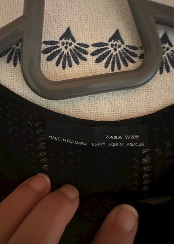 Siyah Örgü Uzun Kollu Kadın Kazak - Görsel 4