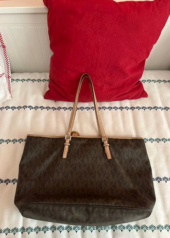 Michael Kors Kahverengi Deri Kadın Çanta - Görsel 2