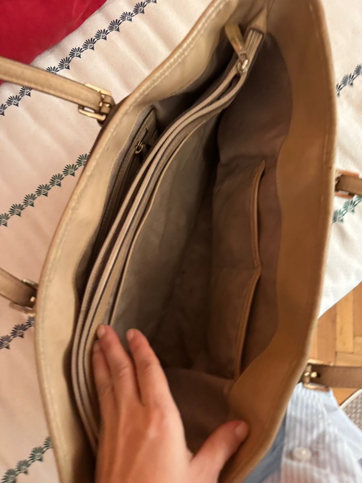 Michael Kors Kahverengi Deri Kadın Çanta - Görsel 5