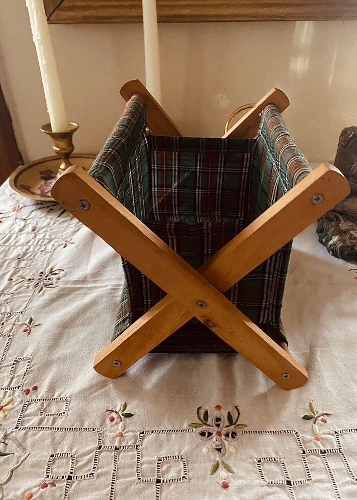 Ahşap sepet - Görsel 4