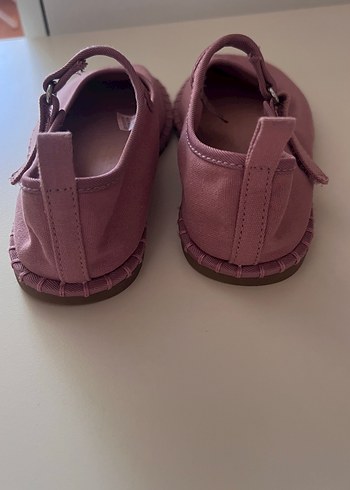 Zara Kız Çocuk Pembe Kumaş Babet