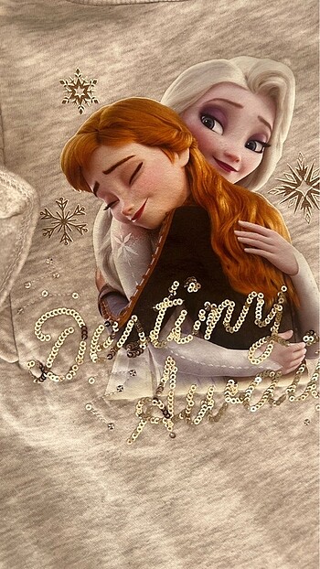 4 Yaş Beden HM Elsa Anna Elbise