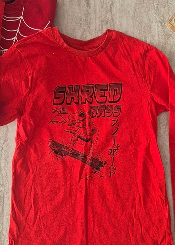 Erkek Çocuk Renkli Uzun Kollu Pop Kültür Tişört - Görsel 6