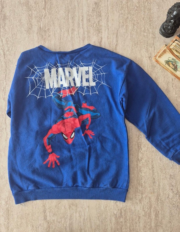 Erkek Çocuk Renkli Uzun Kollu Pop Kültür Tişört - Görsel 3