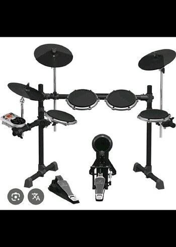 Elektronik Davul Seti Siyah Renk - Görsel 2