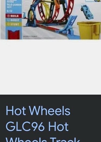 Hot Wheels Üçlü Çember Yarış Seti - Görsel 3