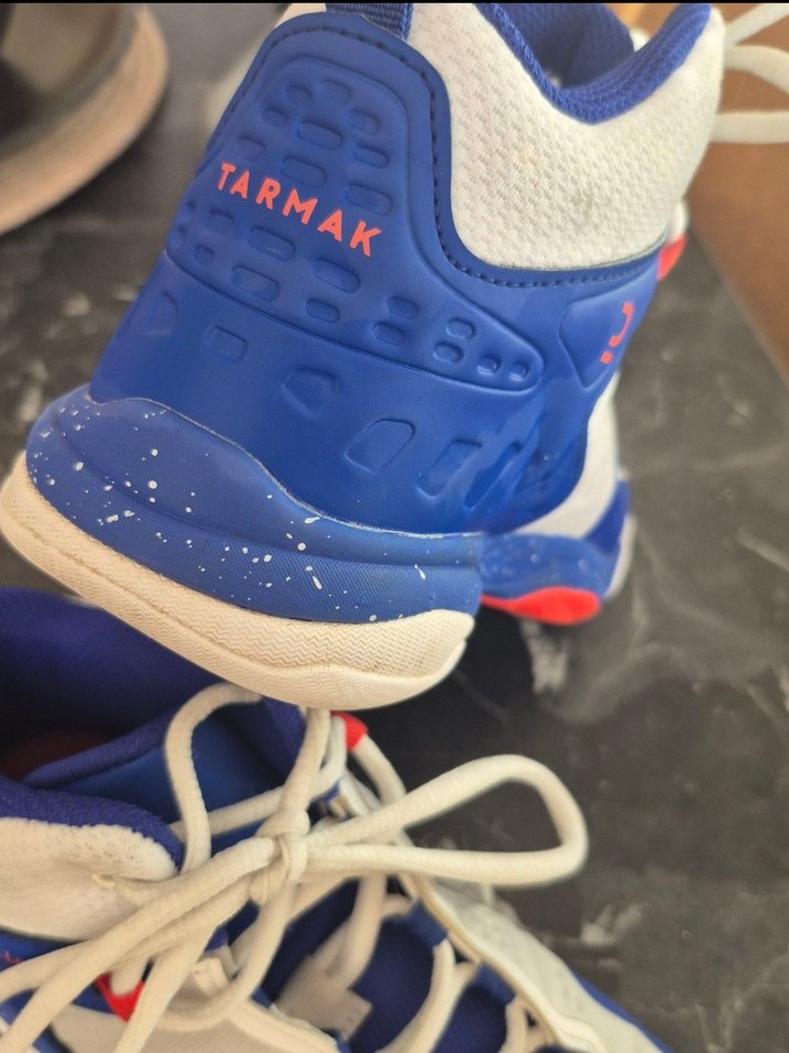 Tarmak Mavi Basketbol Ayakkabı Velcro Detaylı - Görsel 4