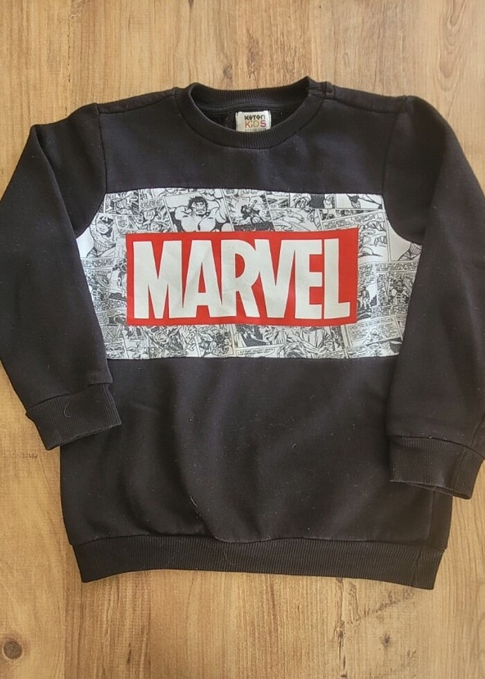 Koton marvel unisex sweat - Görsel 3