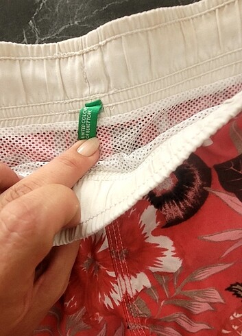 Benetton erkek çocuk deniz şortu  - Görsel 5