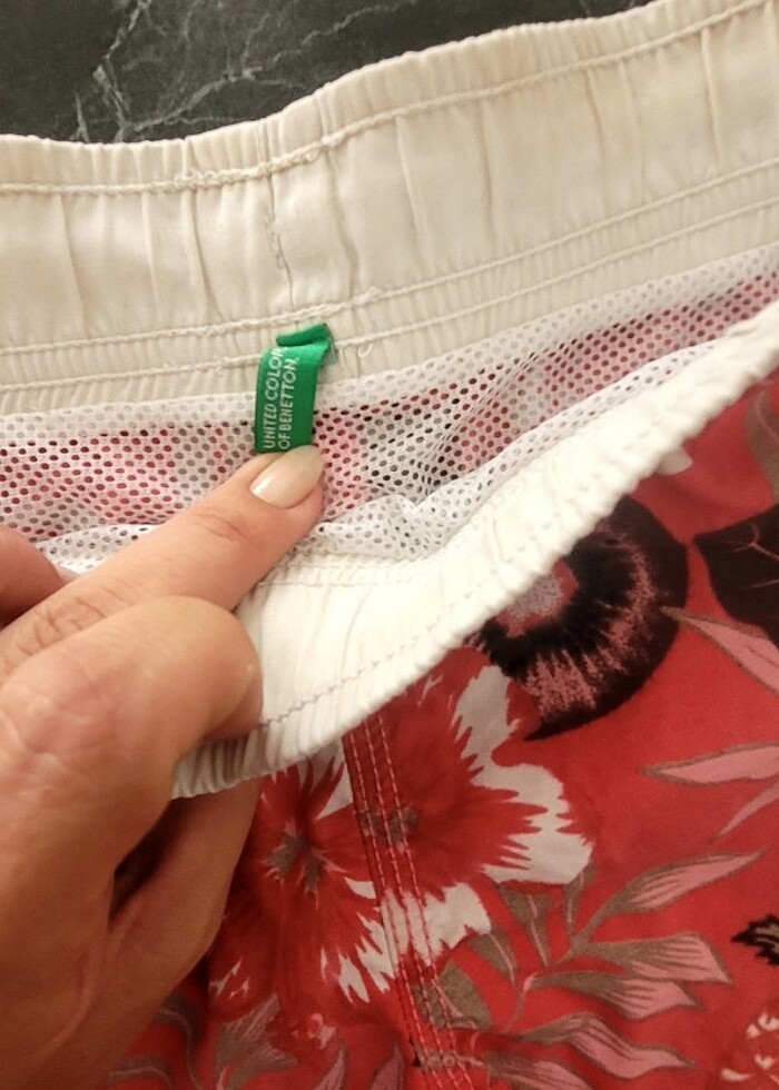 Benetton erkek çocuk deniz şortu  - Görsel 5