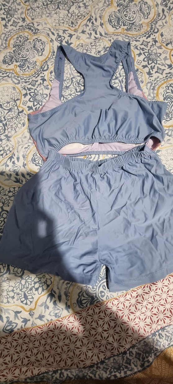 Mavi Pembe Mini Atletik Mayo Takımı - Görsel 3