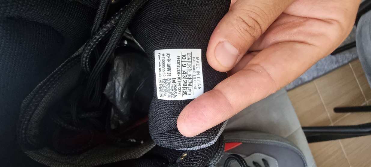 REEBOK Gri Spor Ayakkabı Bağcıkları - Görsel 4