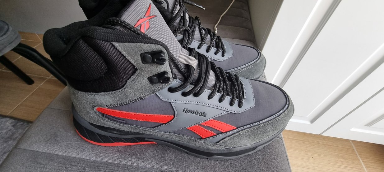 REEBOK Gri Spor Ayakkabı Bağcıkları - Görsel 2