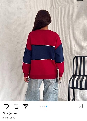xl Beden lacivert Renk Sportif salaş sweat